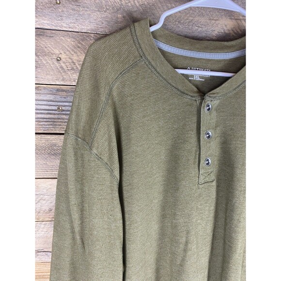 Ultimate Terrain Mens Size 3XL Green Thermal Long Sleeve Shirt - Picture 2 of 12